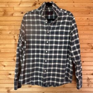 UNTUCKit Long Sleeves Buttons Plaid Green Men’s Large Cabin Preppy Work Street